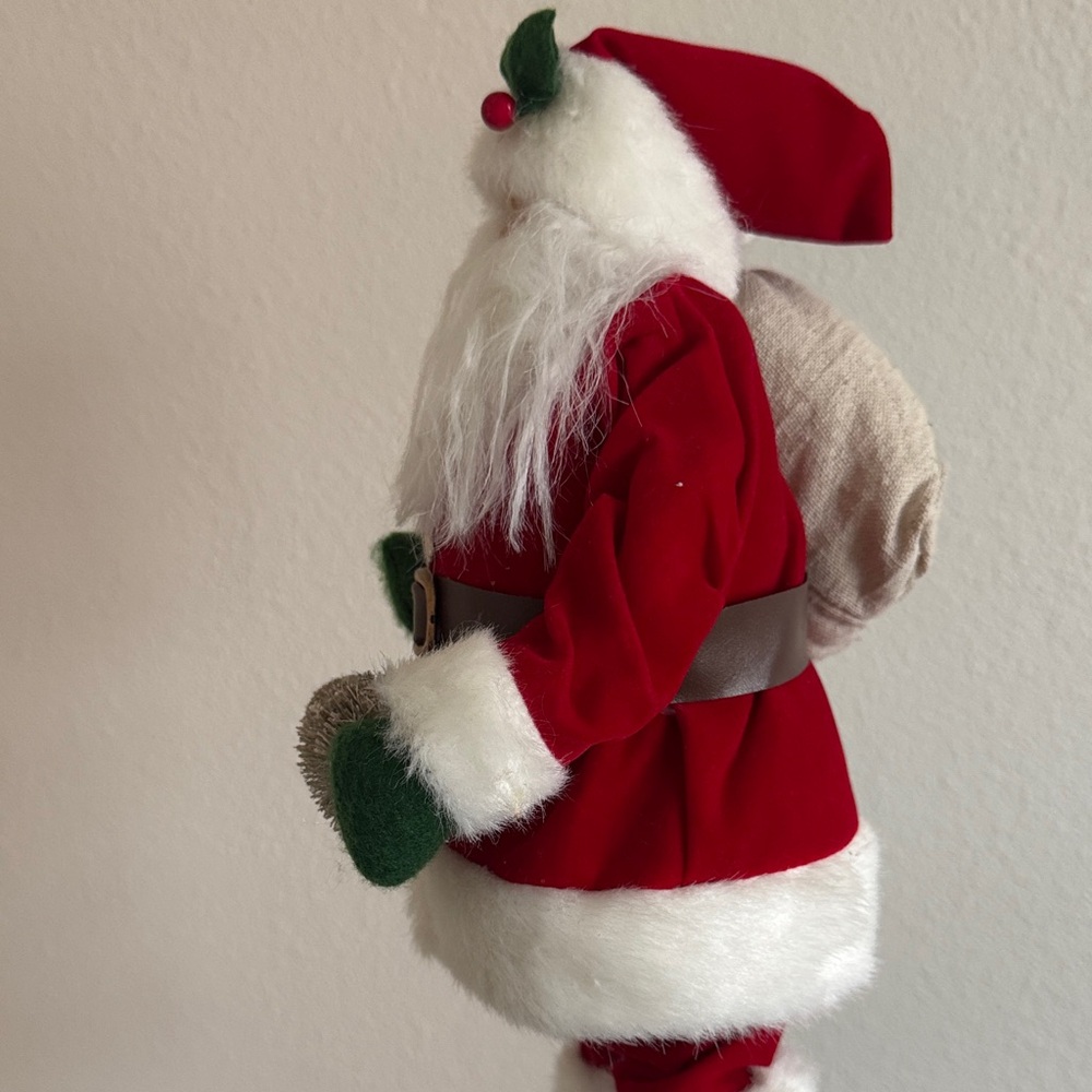 Hobby Lobby Santa Claus Figurine - Red, White, and Green - Picture 5 of 10
